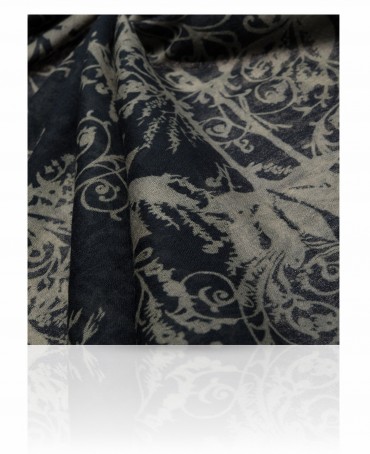 Палантин Женский W-LOTUS/BLACK